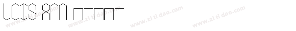 Lois Ann字体转换
